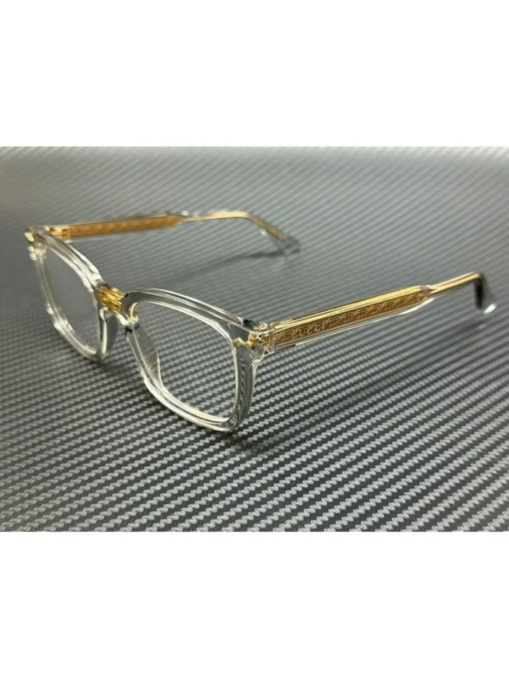 New Gucci Men  Grey Eyeglasses  50- 21-